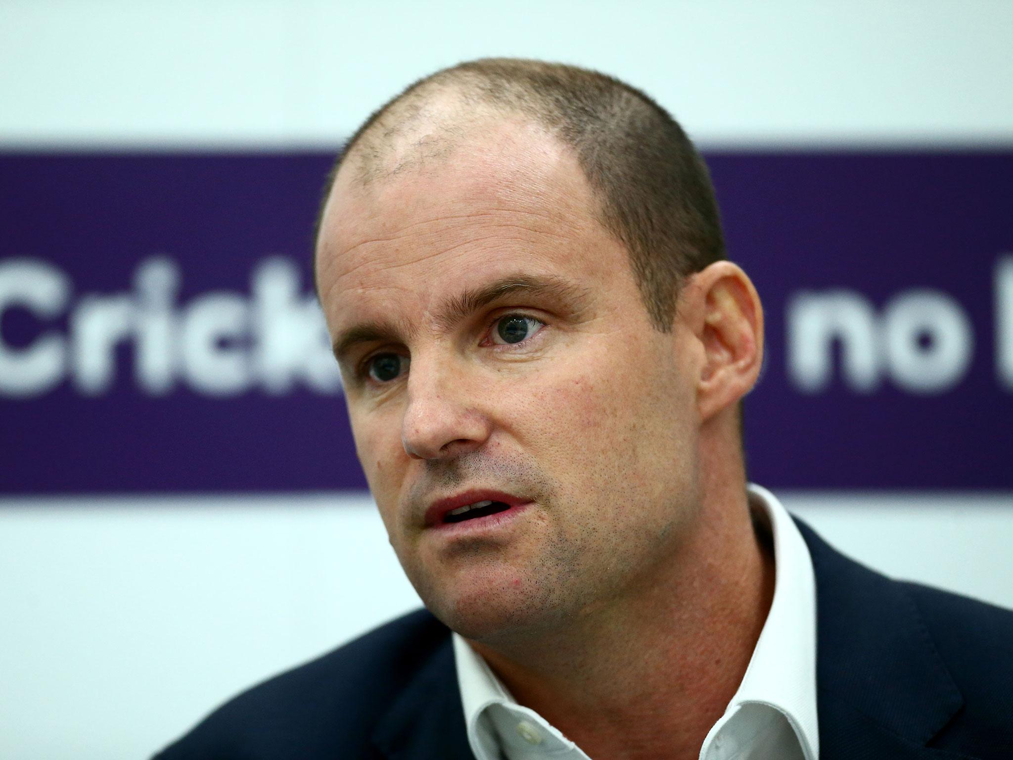 Andrew Strauss has stepped down as the ECB's director of football