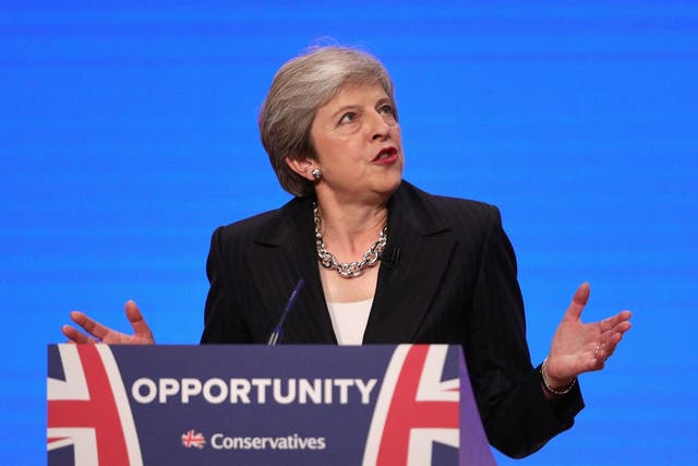 Strikingly, Theresa May dedicated a chunk of her speech to the campaign for a fresh referendum