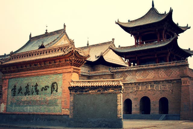 Tongxin Mosque in Ningxia, China