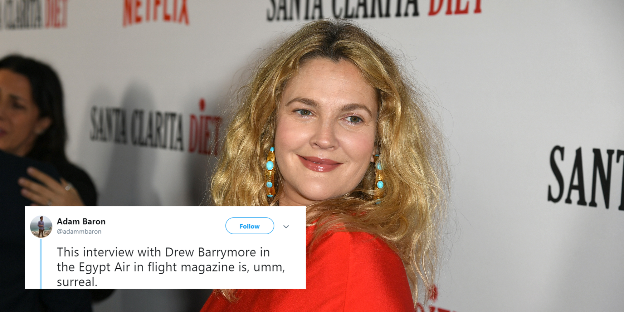 Drew Barrymore Fakes