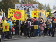 Tory MPs express fears that fracking will lose them next election