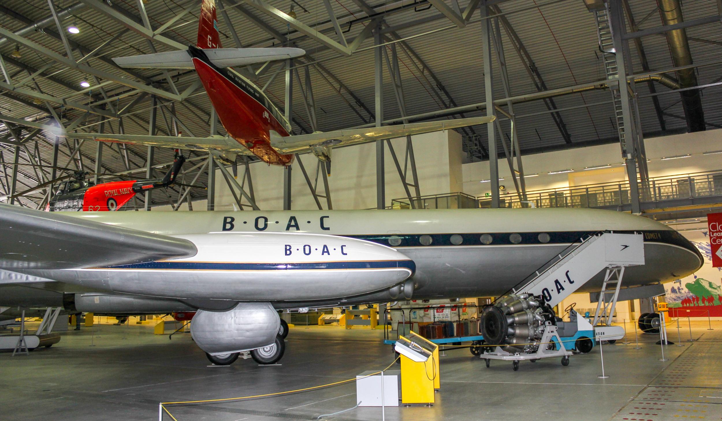 The BOAC Comet is now at Duxford Air Museum