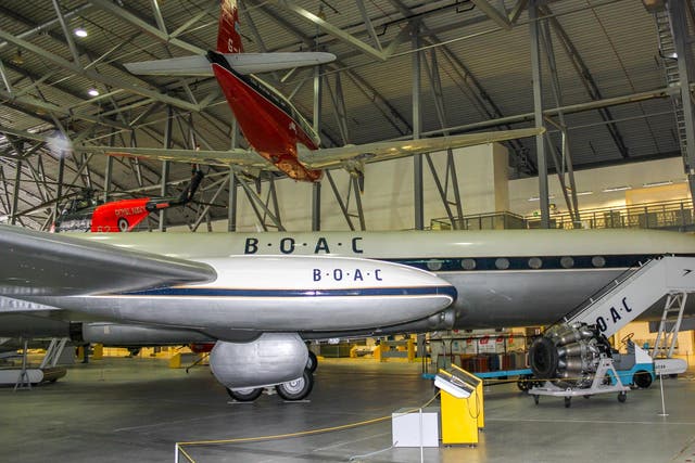 The BOAC Comet is now at Duxford Air Museum