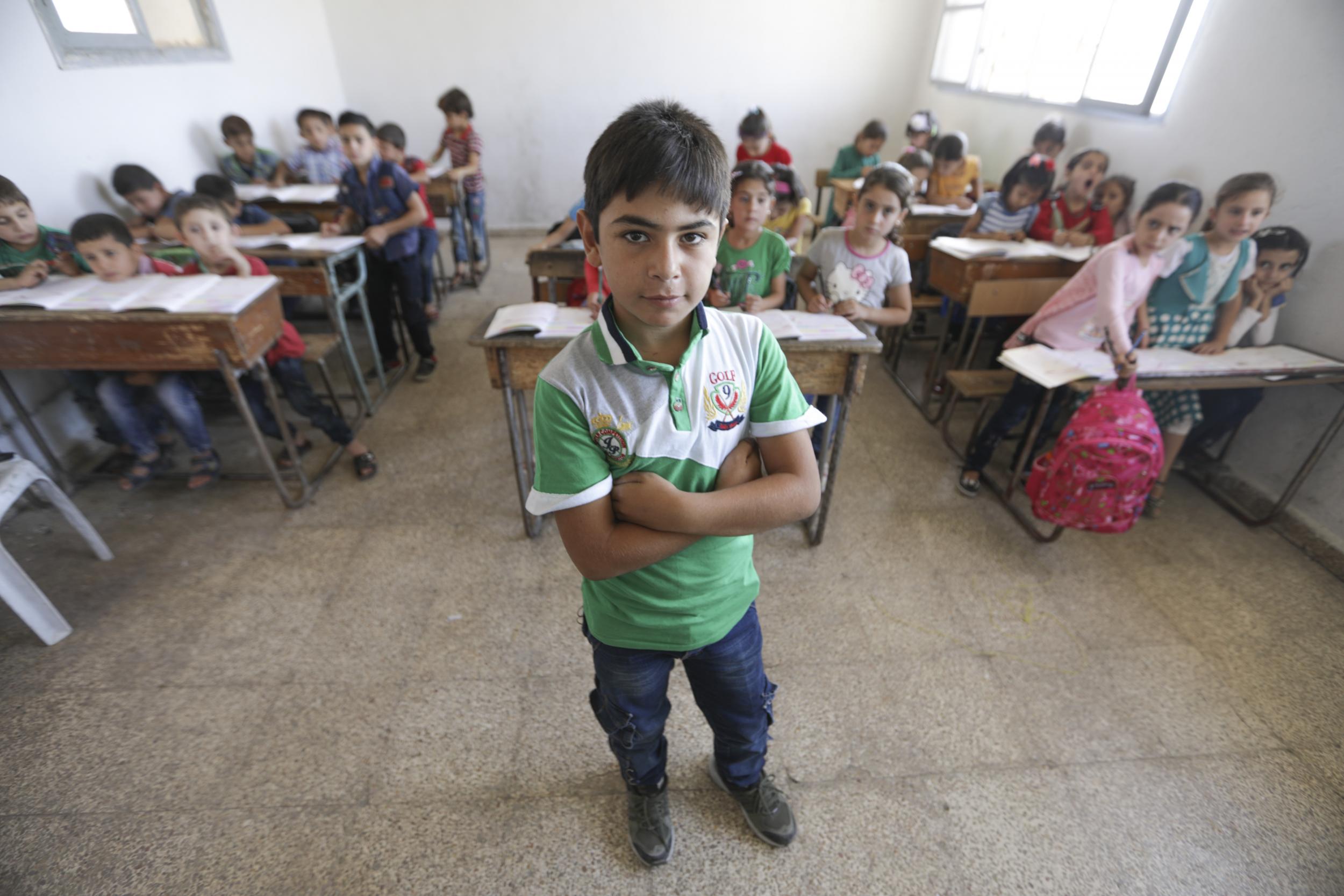 Ridda, 12, has been displaced multiple times (Unicef/Syria 2018/Khalil Ashawi)