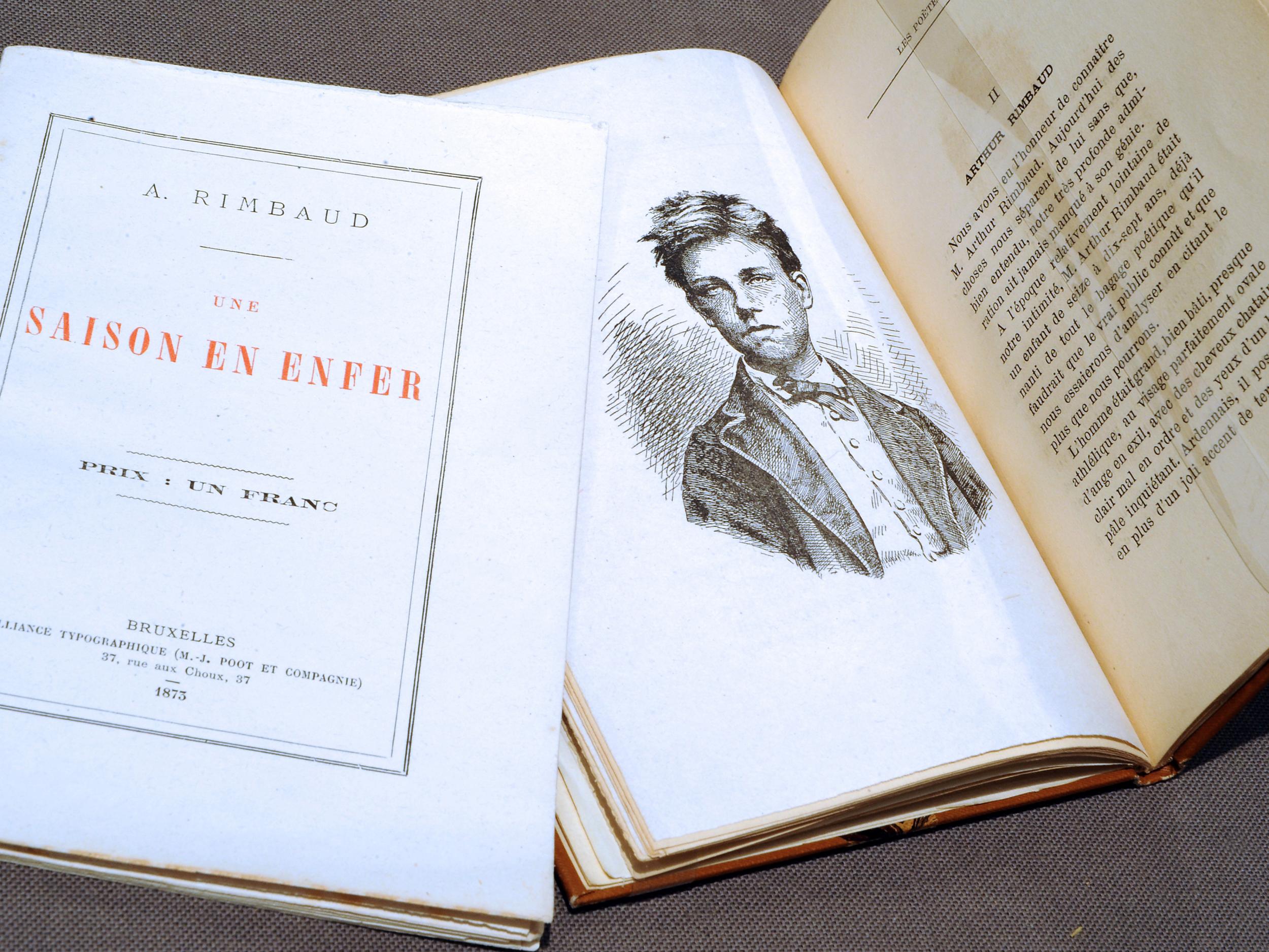 Arthur Rimbaud's 'A Season in Hell' (Bertrand Guay/AFP/Getty )