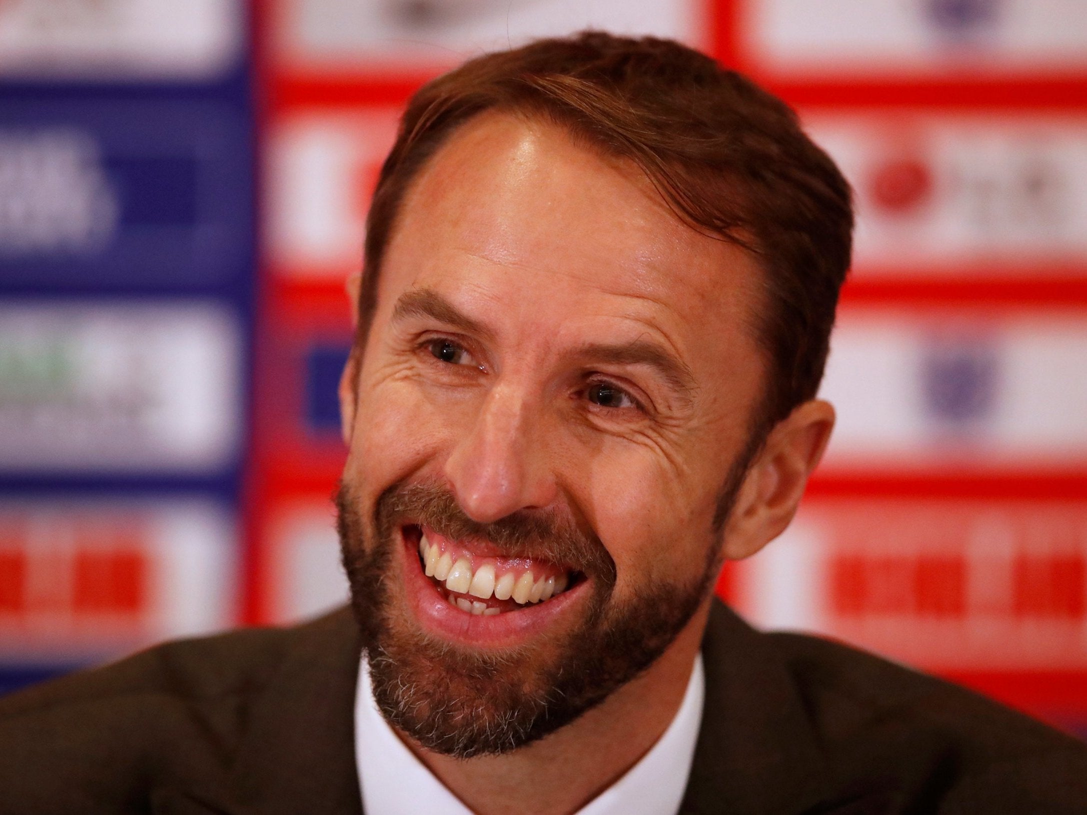 England manager Gareth Southgate during the press conference