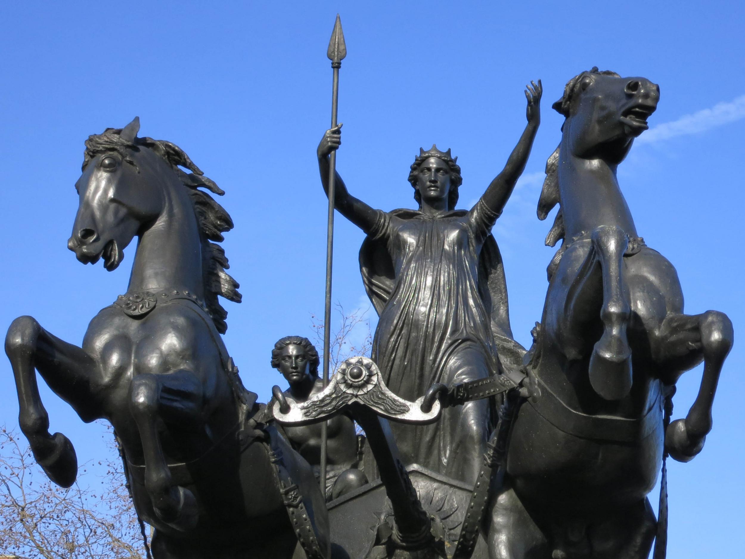 Boudicca was viewed by the Roman men who recorded her history as a woman hell-bent on vengeance