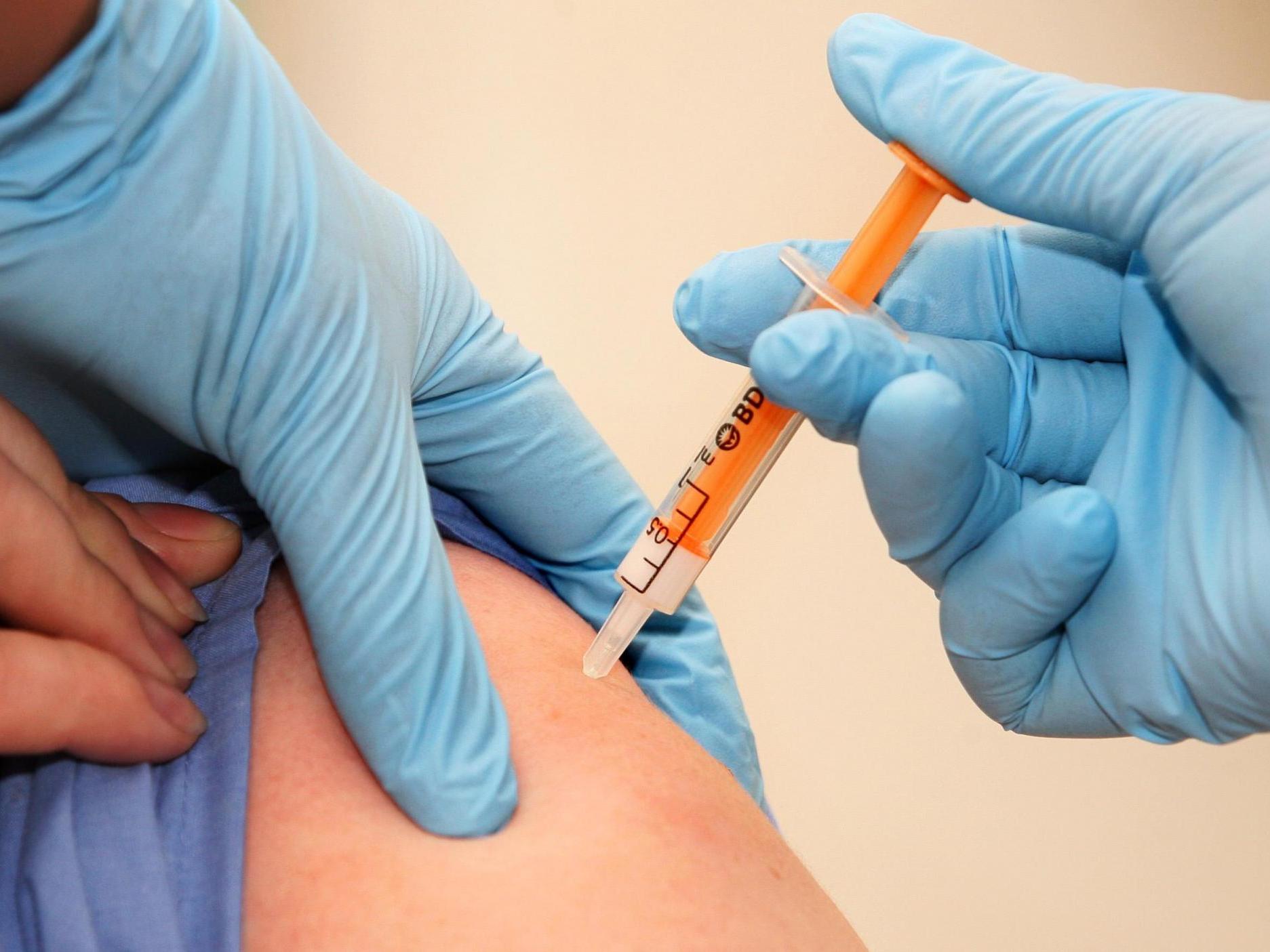 ‘The injected flu vaccine given to adults contains inactivated flu viruses, so it definitely cannot give you flu’