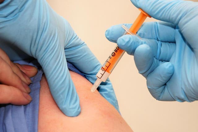 ‘The injected flu vaccine given to adults contains inactivated flu viruses, so it definitely cannot give you flu’
