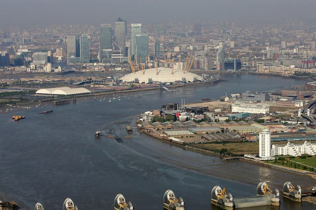 The UK capital is increasingly vulnerable as a result of sea level rises and will have to use its main flood defence, the Thames Barrier, more frequently