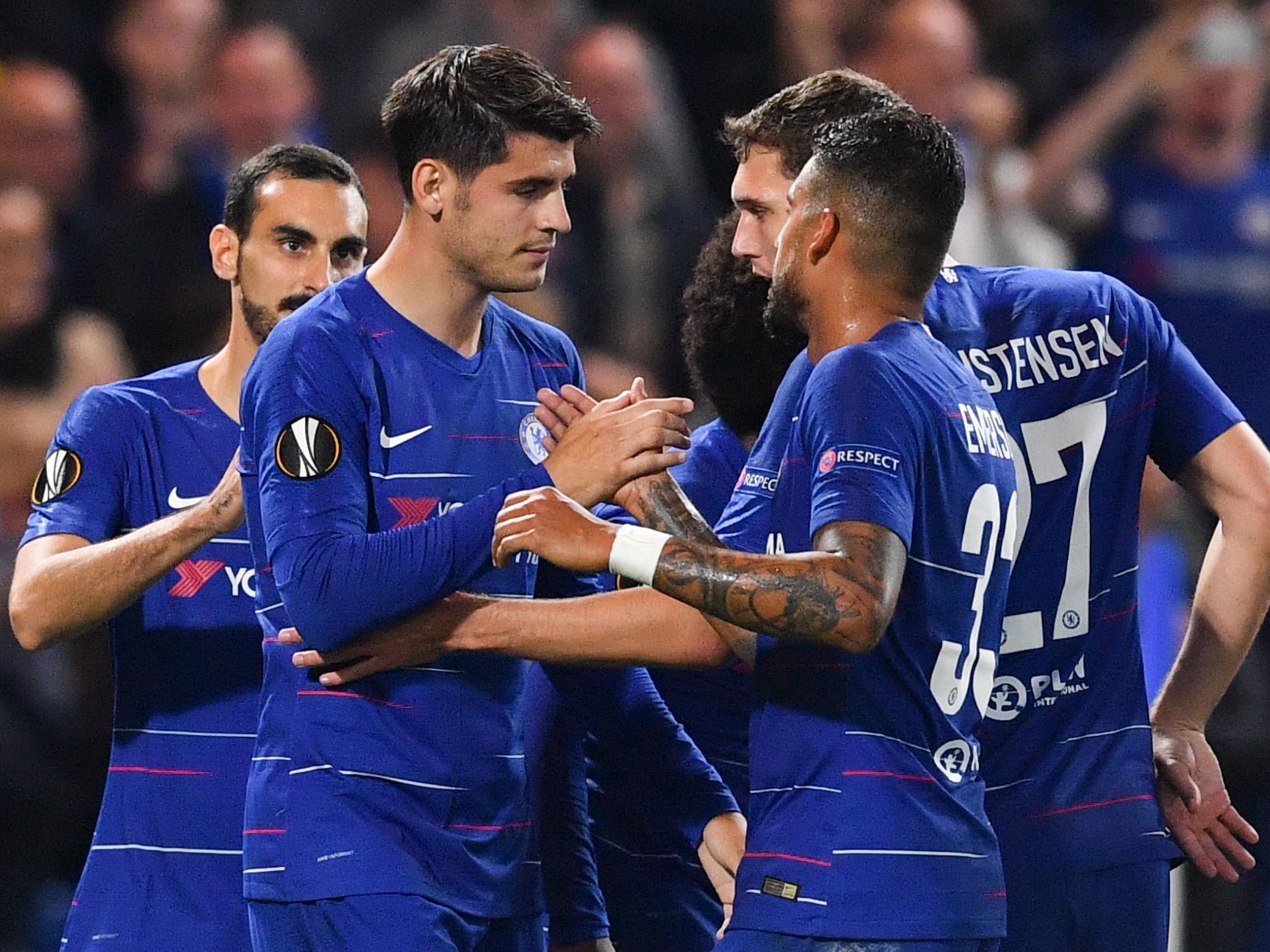 Alvaro Morata turns horror into relief as Chelsea battle past Vidi in Europa League