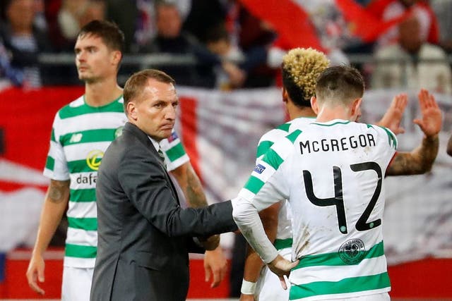 Brendan Rodgers believes Celtic's inability to keep the ball led to their 3-1 defeat by RB Salzburg