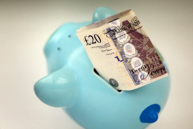 One in three people has less than £1,500 saved