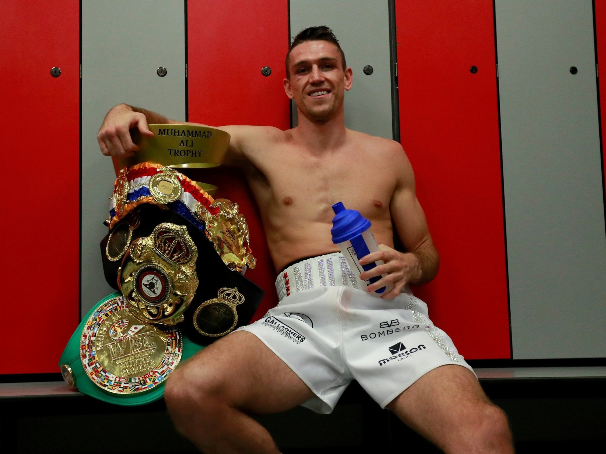 Callum Smith is on top of the world after defeating George Groves last month