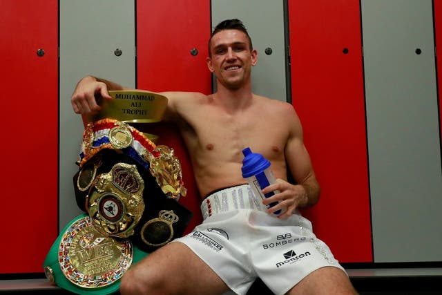 Callum Smith is on top of the world after defeating George Groves last month