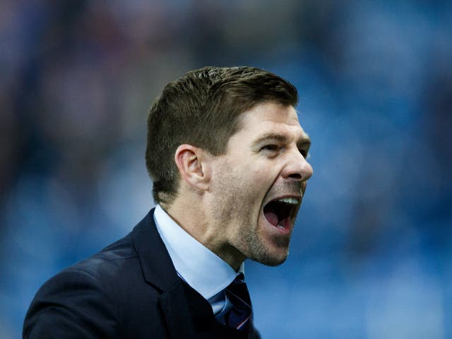 Steven Gerrard was delighted with Rangers' Europa League victory over Rapid Vienna