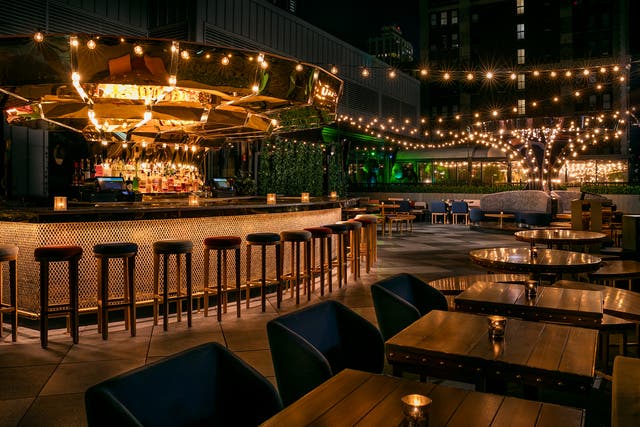 The Magic Hour Rooftop Bar & Lounge at Moxy Times Square