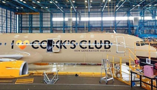 Thomas Cook’s new aircraft spells unfortunate word when doors are open