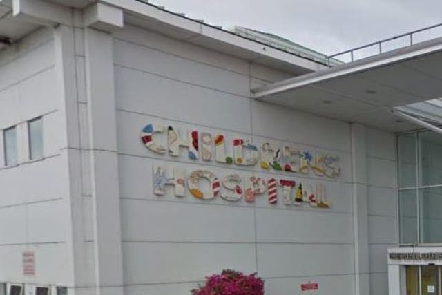 The baby is receiving treatment in hospital 