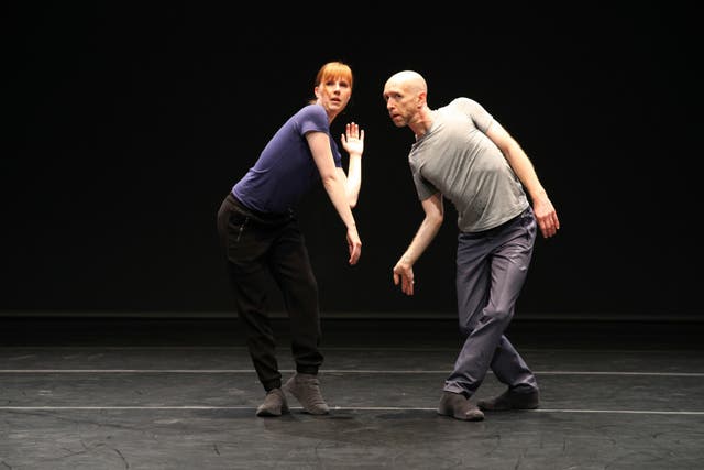 Jill Johnson and Christopher Roman in ‘A Quiet Evening’, featuring four dances by Forsythe