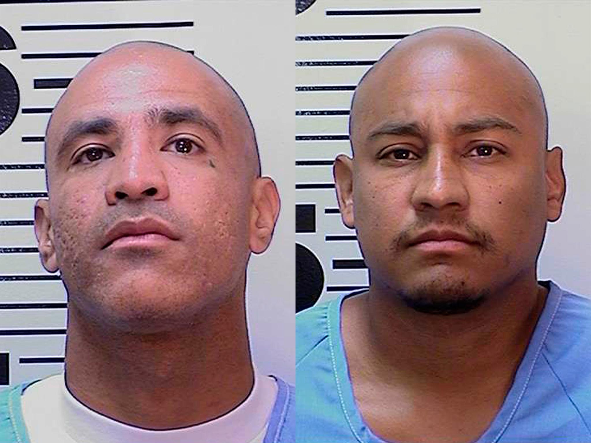 Luis Rodriguez (left) is suspected of killing Jonathan Fajardo (right)