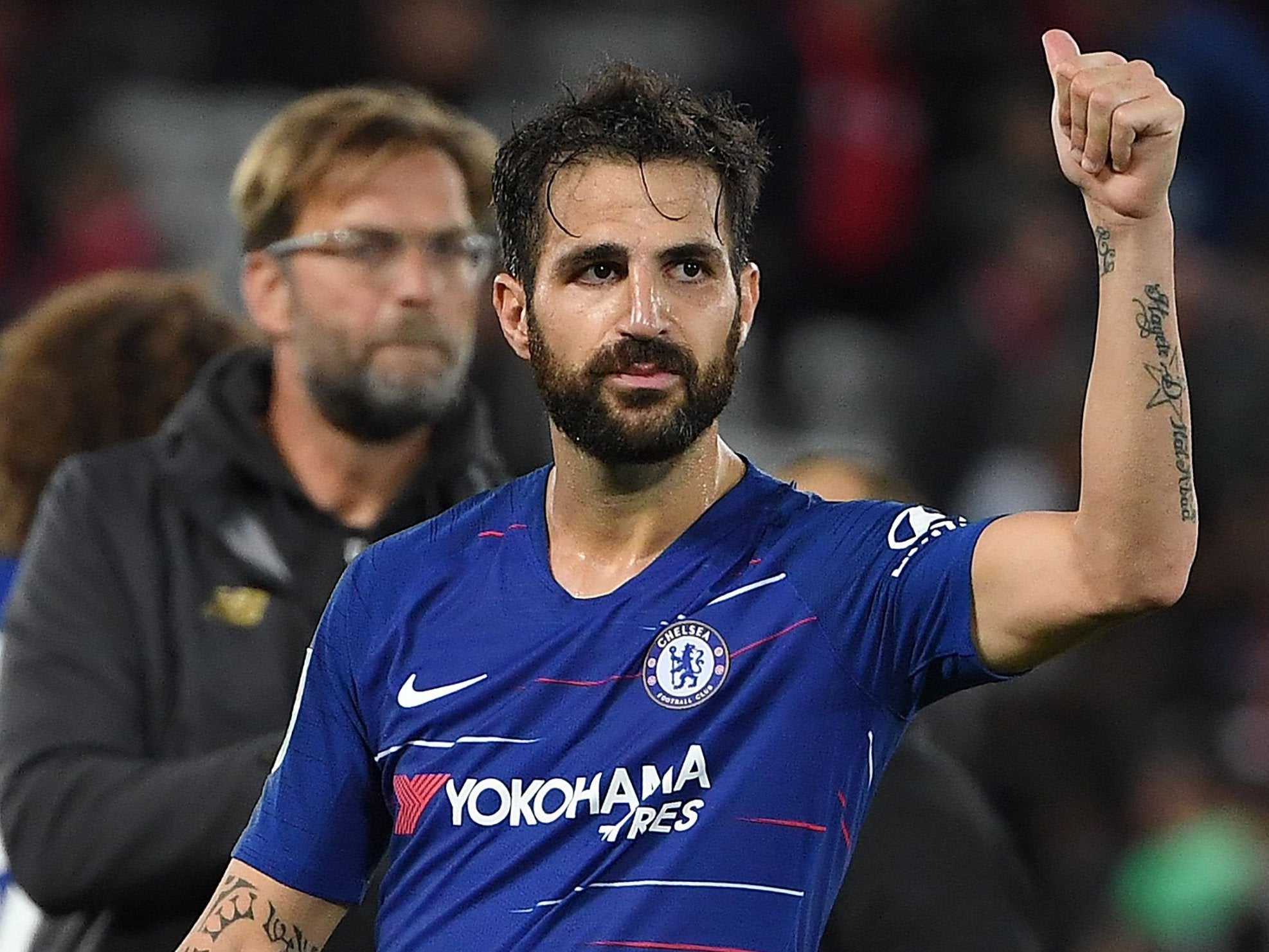 Fabregas is enjoying his football