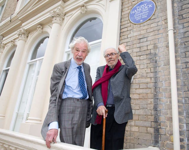 Ray Galton (left) and Alan Simpson, who wrote together for 70 years