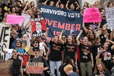 Republicans face midterms backlash from women furious over Kavanaugh
