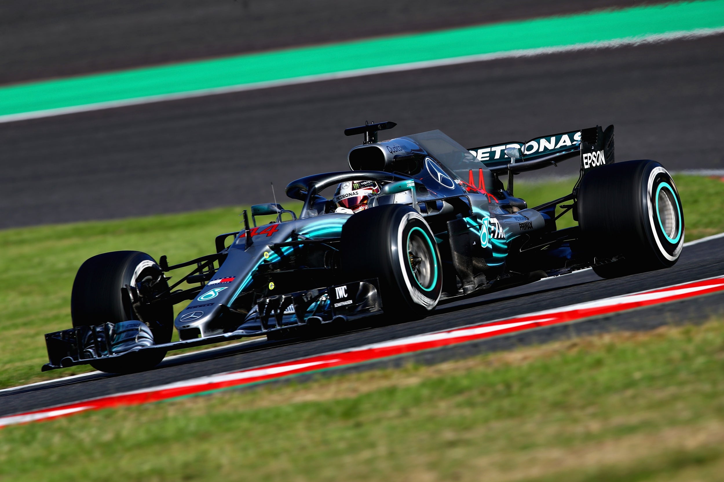 Hamilton led every lap at Suzuka (Getty)