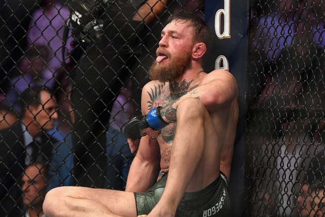 McGregor was soundly beaten by his long-term rival