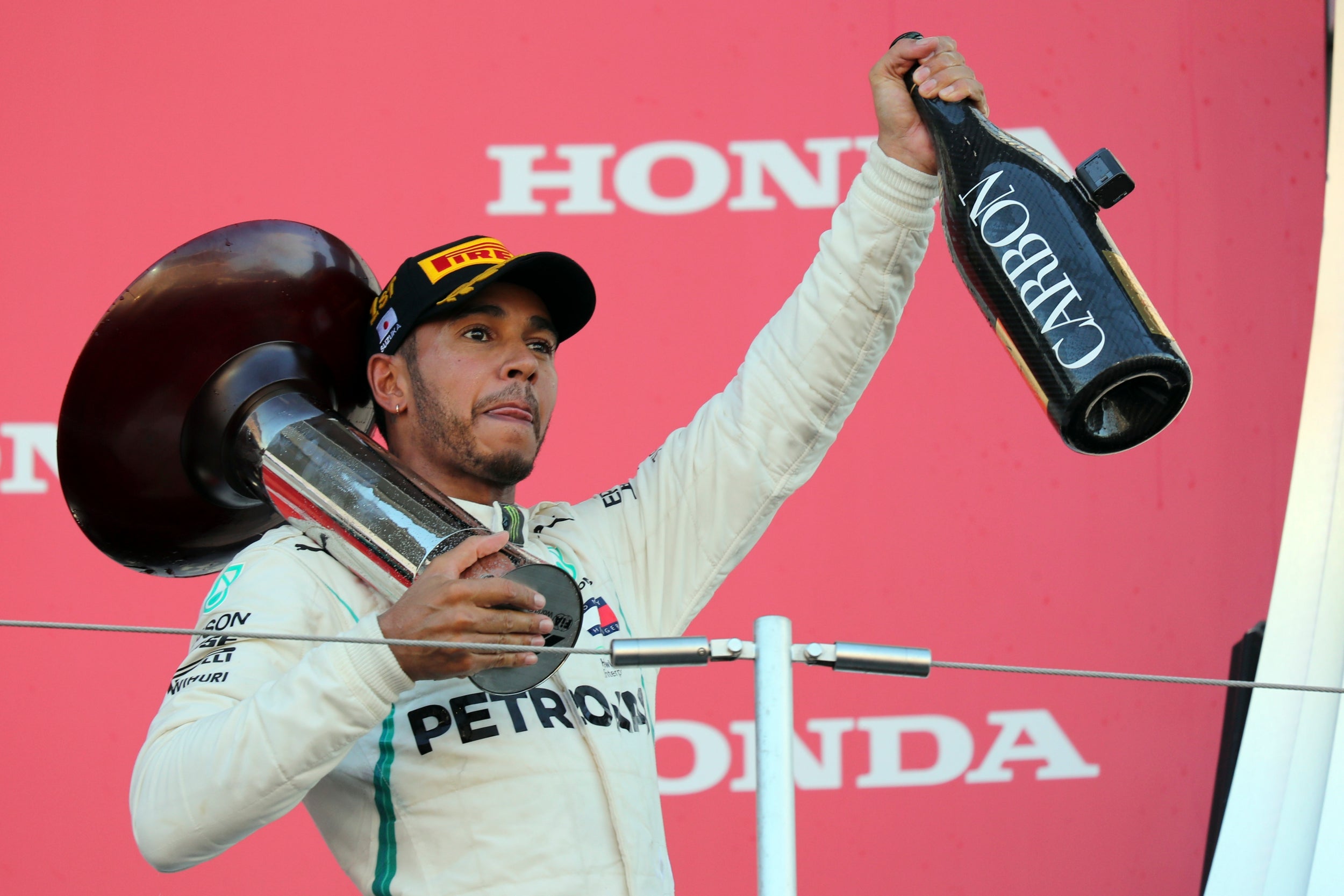 Hamilton has won the last four races