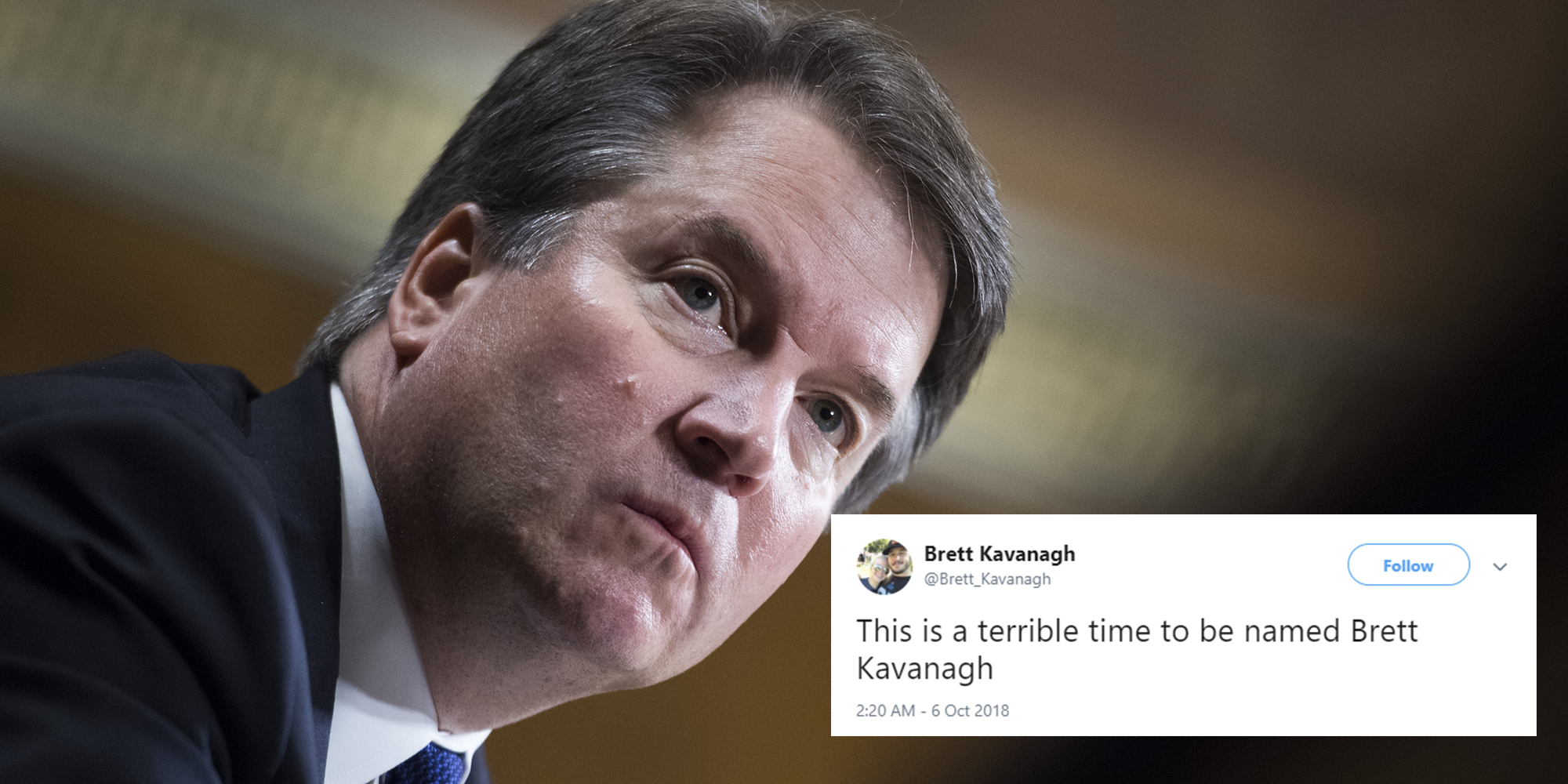 A Man Called Brett Kavanagh Is Not Having A Great Time On Twitter At 
