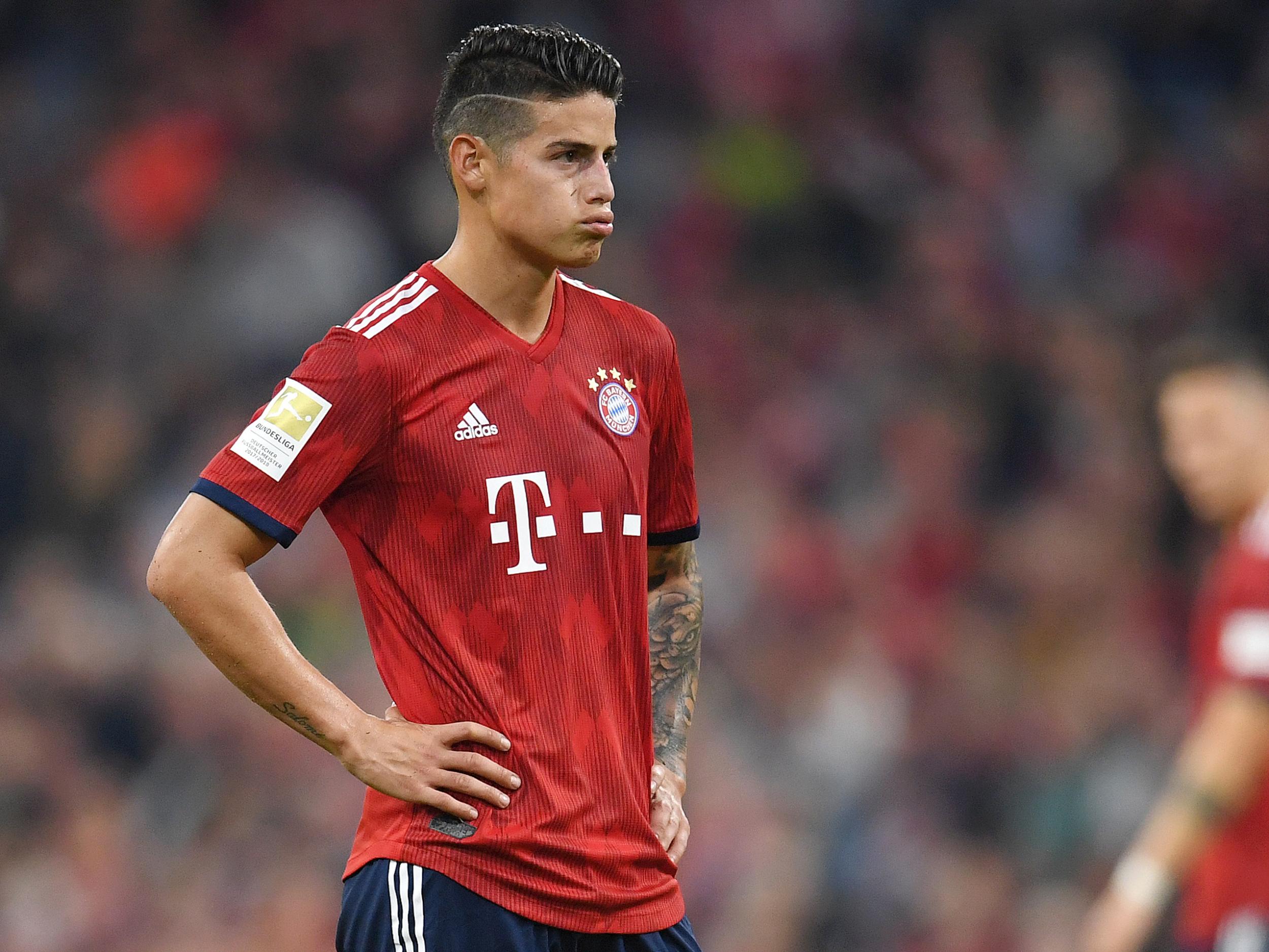 James Rodriguez has questioned the coach’s ability, according to reports