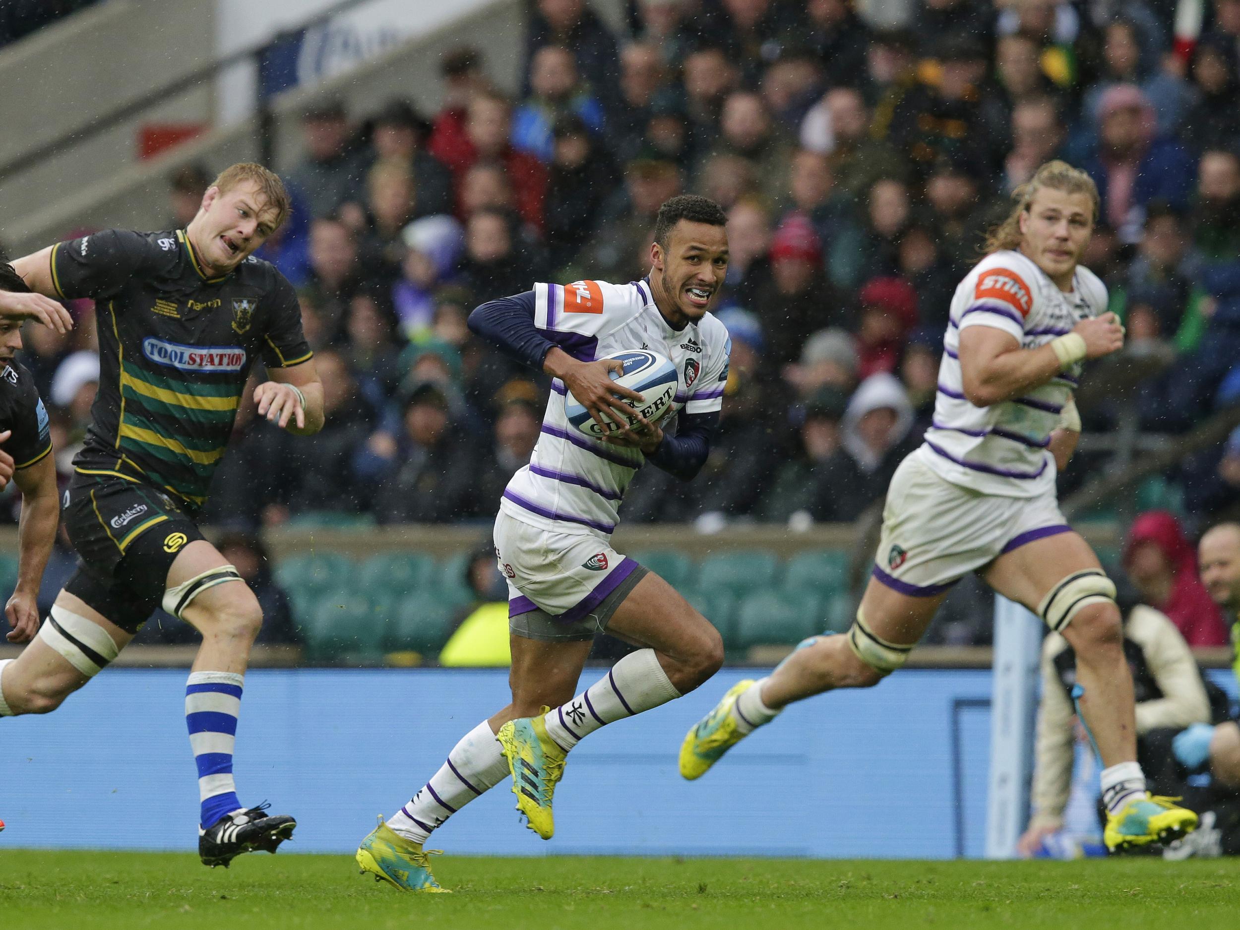 Leicester were 23-15 winners at Twickenham