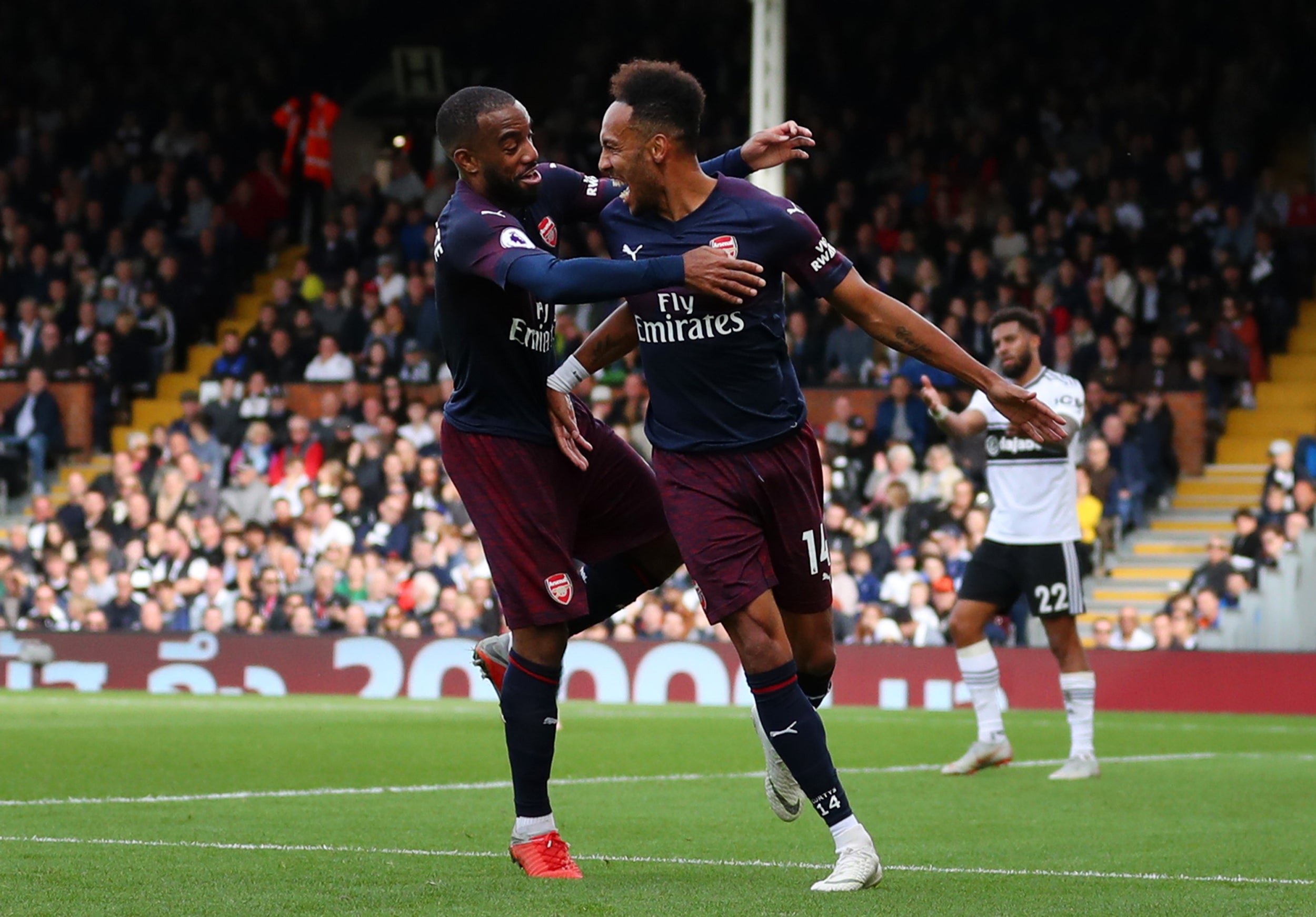 Aubameyang came on to prove a point with two goals (Getty)