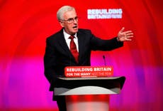 ‘Not sustainable’: Labour would axe universal credit, McDonnell says 