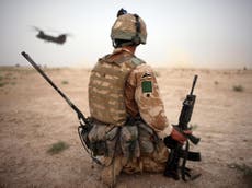 Rates of PTSD among armed forces rising, study finds