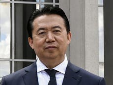 Ex-Interpol head investigated for bribery and ‘wilfulness’, China says