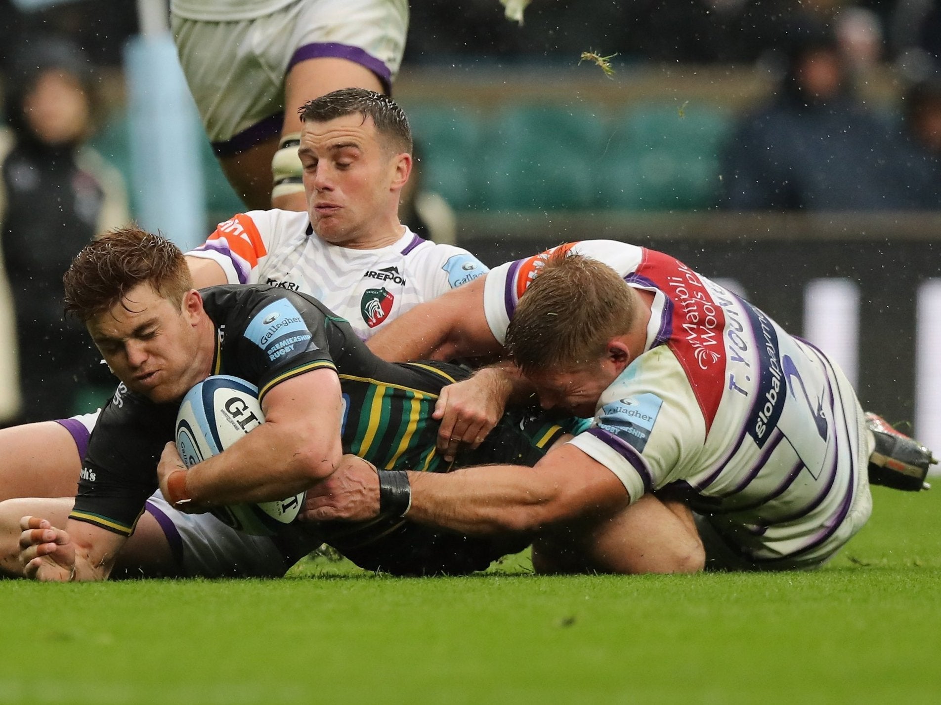 Youngs admitted Leicester weren't happy with their defence