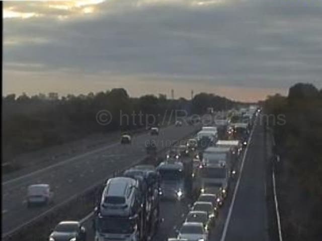Motorists are urged to find other routes 