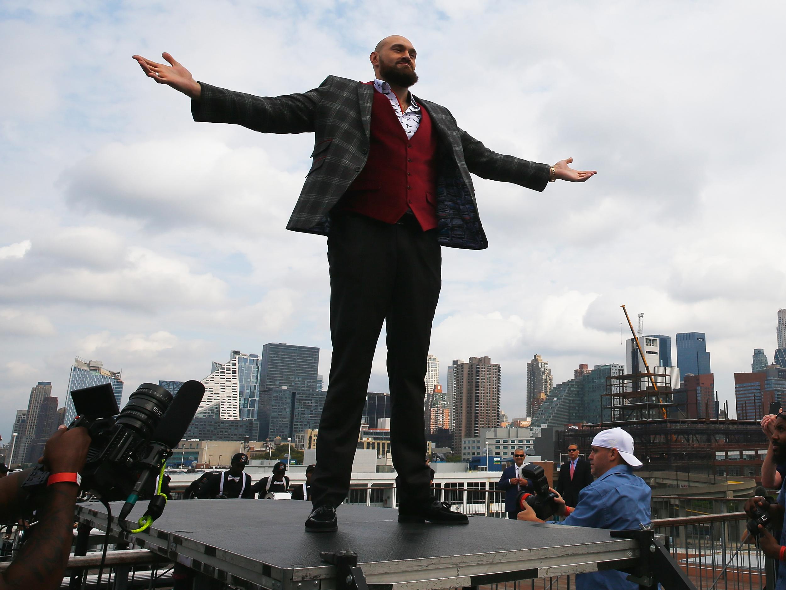 Fury and Wilder recently concluded a transatlantic promotional tour