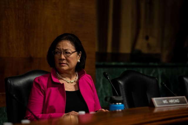 Senator Mazie Hirono previously said she would vote against President Donald Trump's third Supreme Court nomination.
