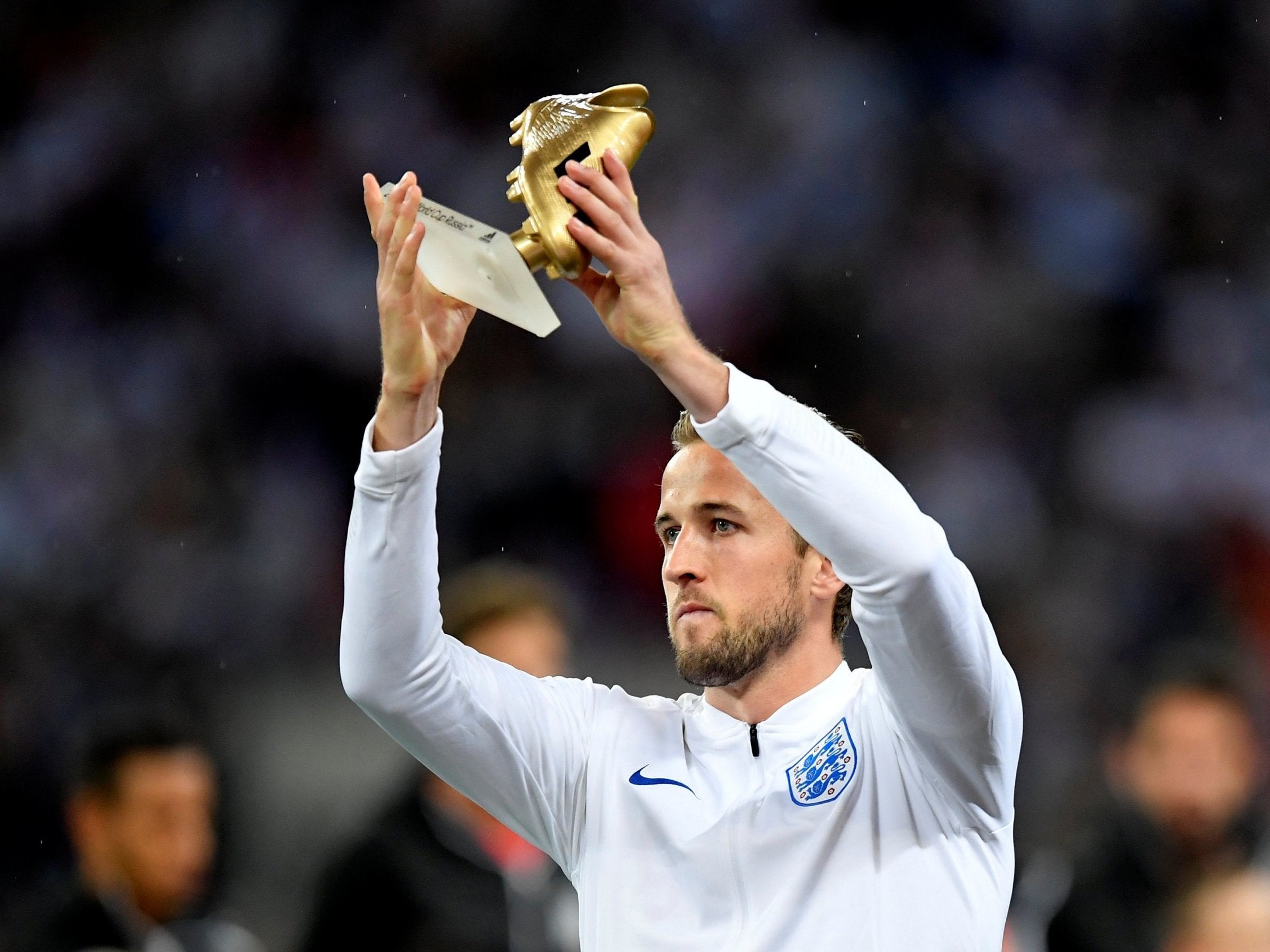 Harry Kane is nominated after winning the World Cup Golden Boot