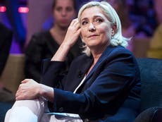 Far-right parties overtake Macron for first time in France poll
