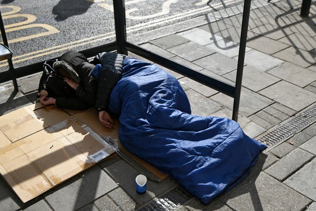 New figures show there was a 6 per cent rise in the number of recorded prosecutions under the Vagrancy Act last year, marking the first increase in four years