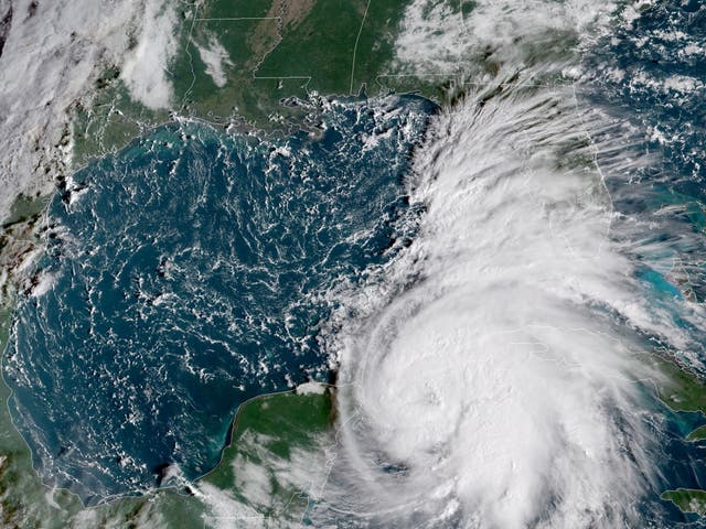 Hurricane Michael in the Gulf of Mexico