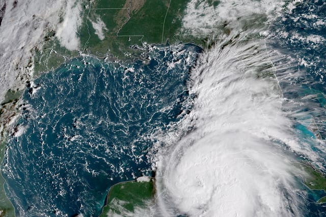 Hurricane Michael in the Gulf of Mexico