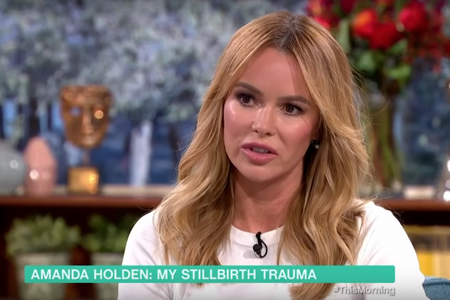 Amanda Holden speaks about stillborn son Theo