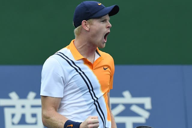 Kyle Edmund is into the second round
