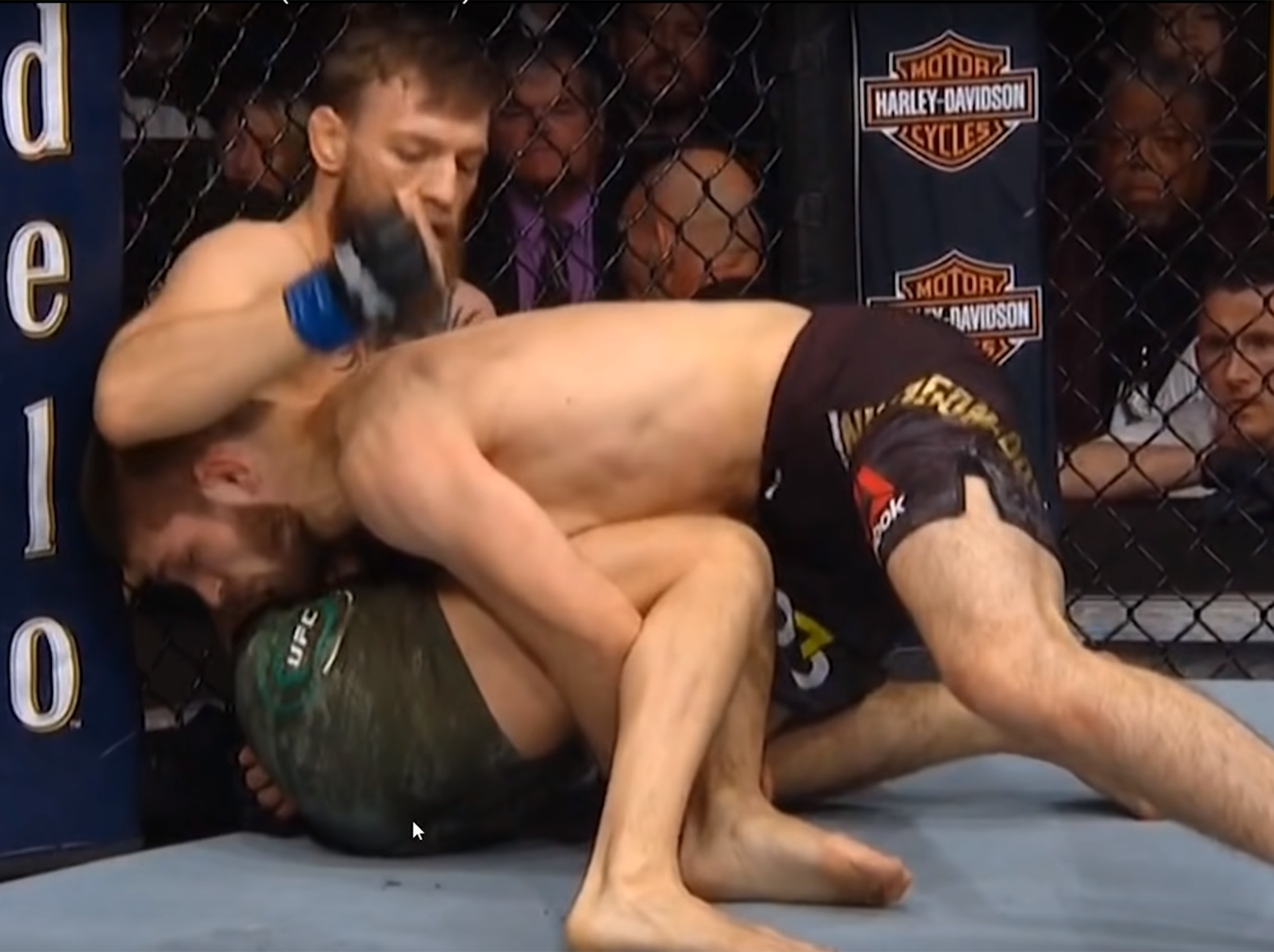 McGregor felt he outfought Khabib in the first round